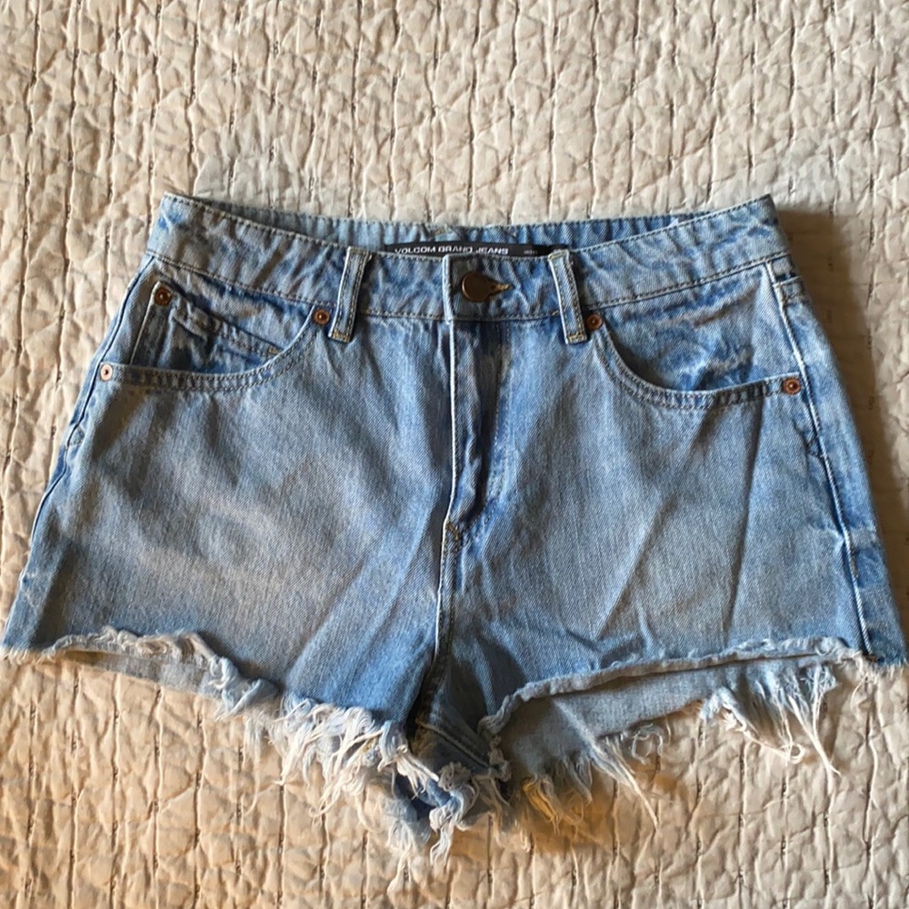 Volcom denim shorts